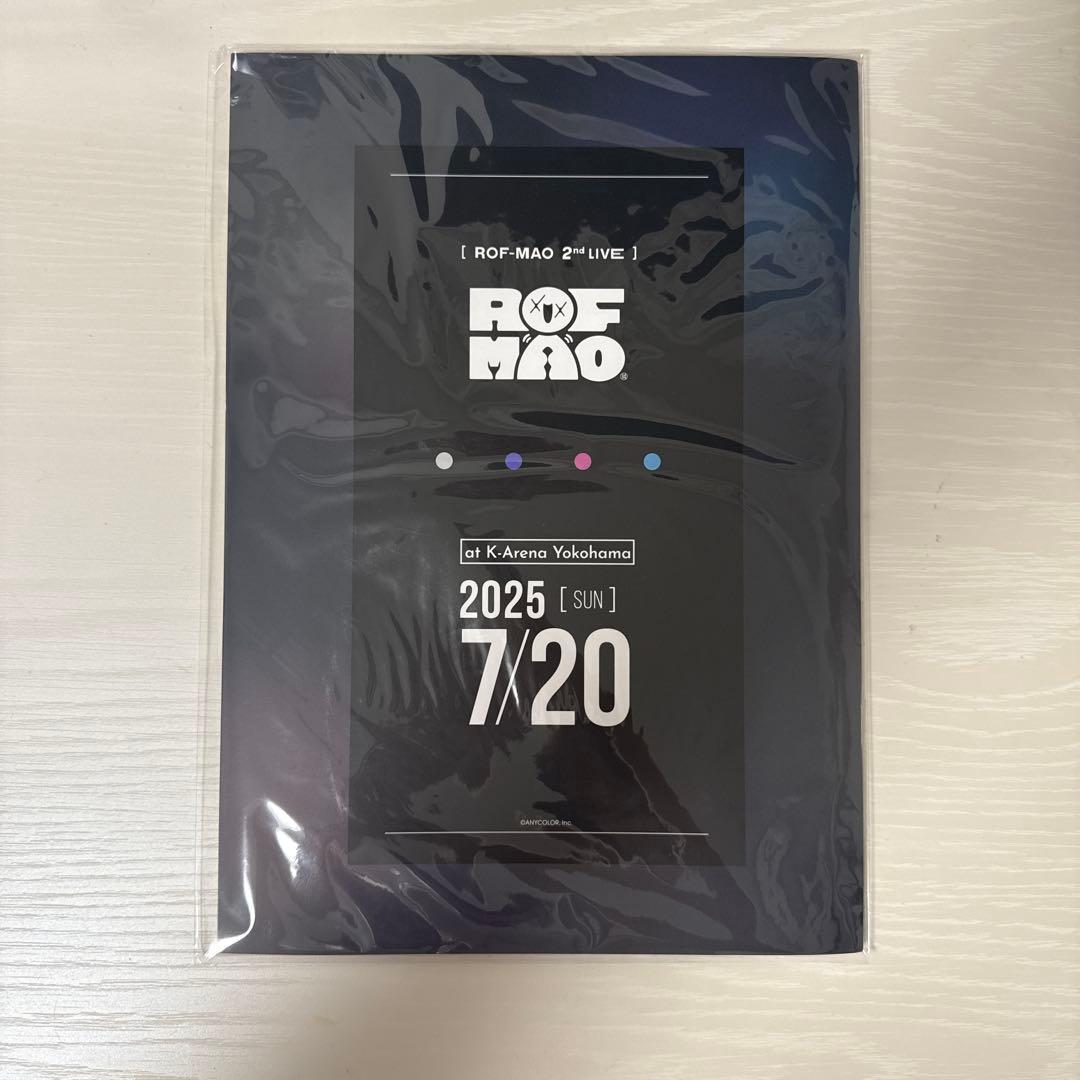 ROF-MAO 2nd LIVEフォトブックレット S席 特典 Limitless S席特典