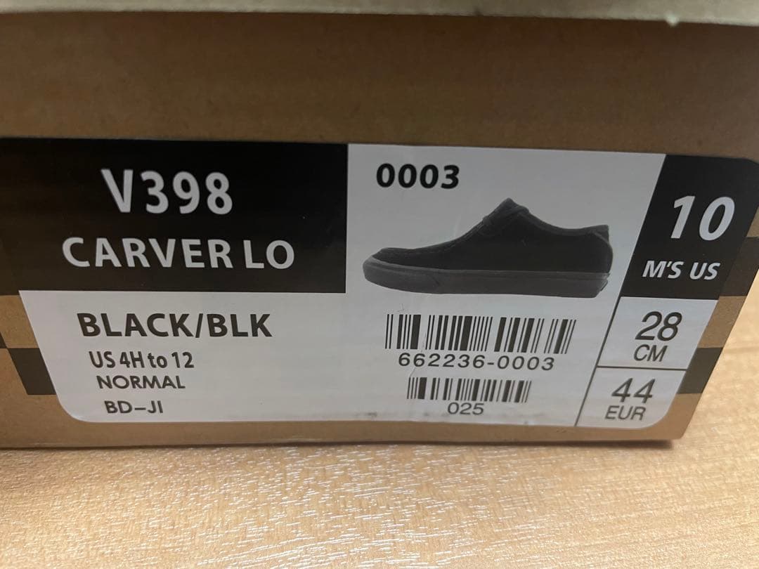 【新品未使用】VANS CAVER LOW カーバーロー