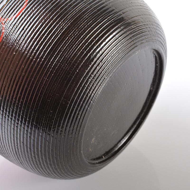 茶道具　越前塗　中林香雪　鵬雲斎好　寿輪　棗　共箱　C　R6130