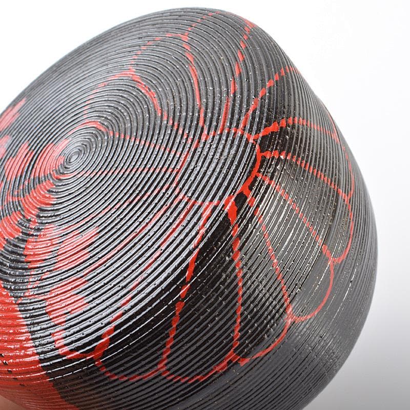 茶道具　越前塗　中林香雪　鵬雲斎好　寿輪　棗　共箱　C　R6130