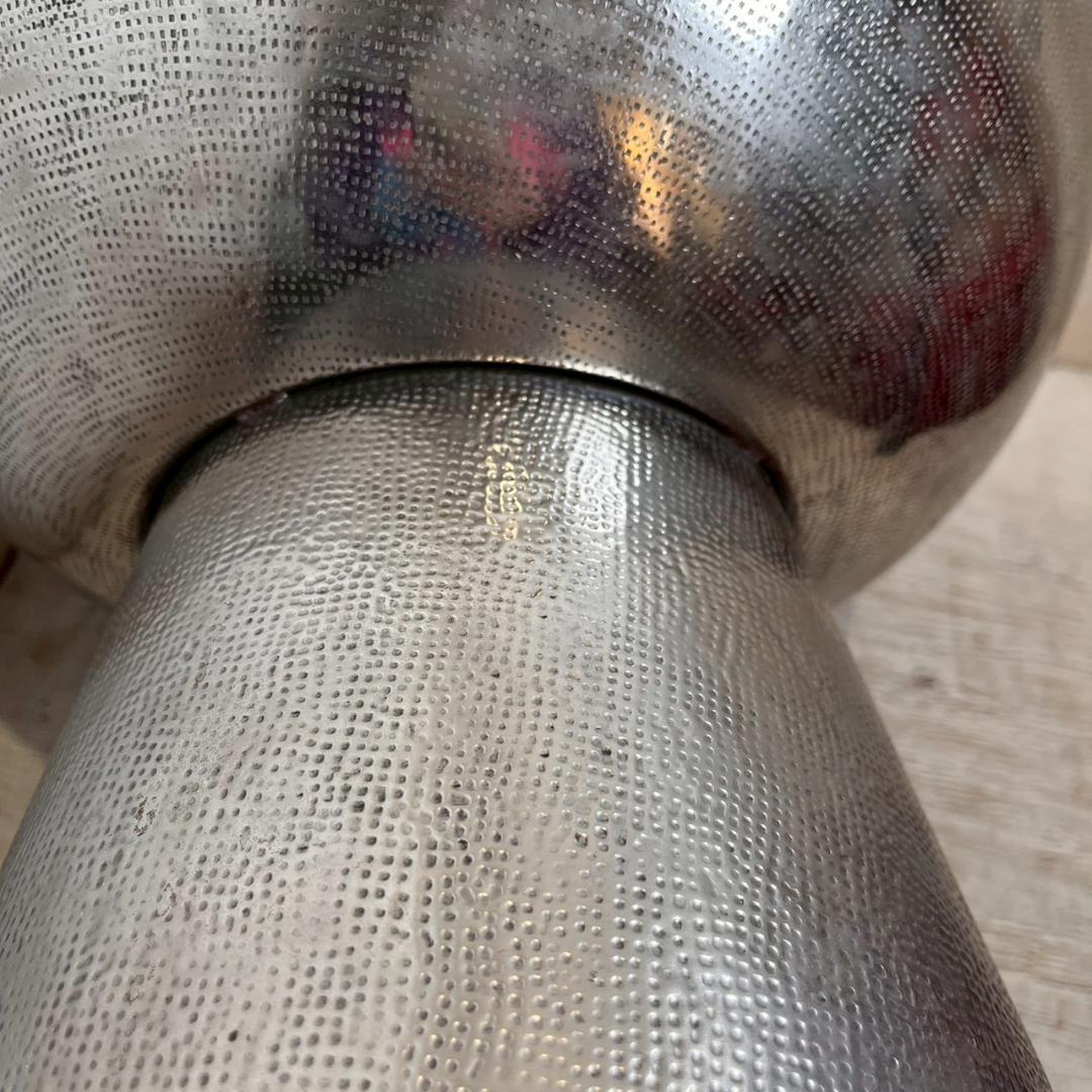 【廃盤希少】ZARA  アイアンスツール サイドテーブル メタリック