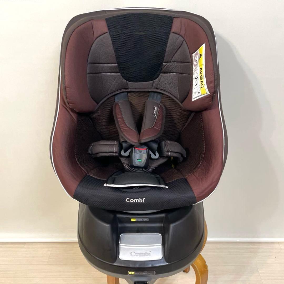美品❗️Combi ネルーム neroom エッグショック 回転式チャイルドシート
