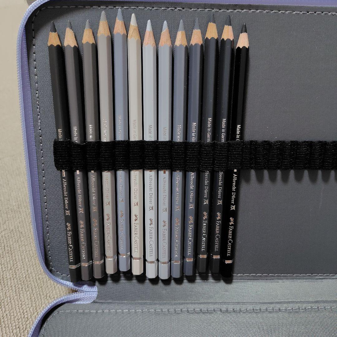 アルブレヒトデューラー 水彩色鉛筆 117色セット+色鉛筆ケース付き