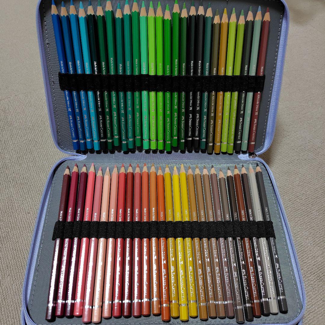 アルブレヒトデューラー水彩色鉛筆117色+色鉛筆ケース付き