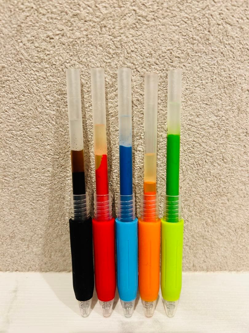 ペコちゃん ボールペン ペコちゃん サラサ5本セット 完売品