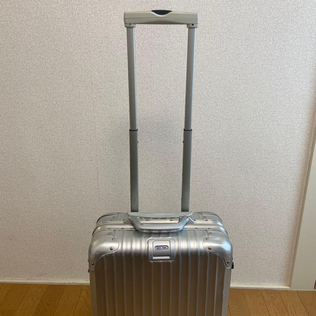 レア】RIMOWAリモワトパーズ32L機内持ち込み可スーツケース旧青ロゴ