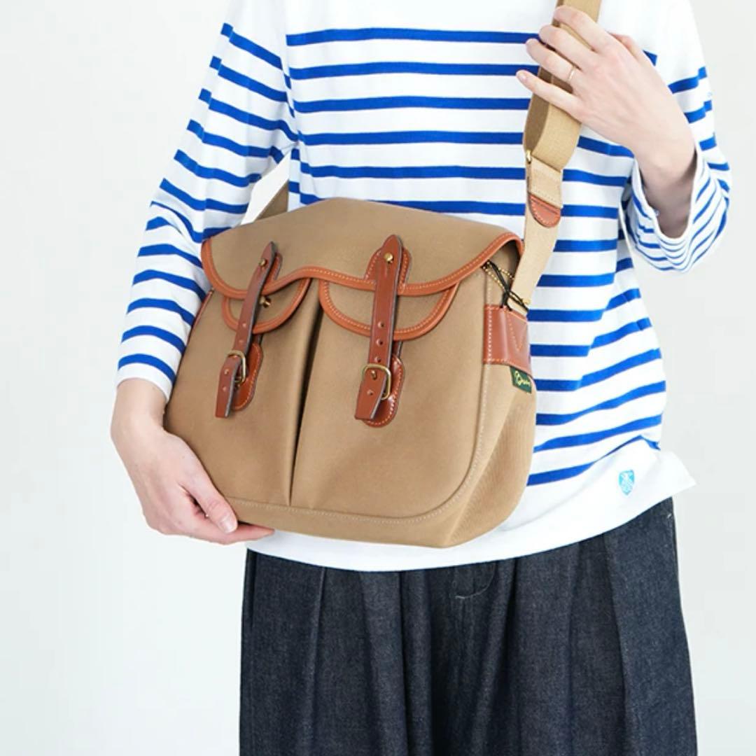 【美品】BRADY ブレディ アリエルトラウト ショルダーバッグ カーキ