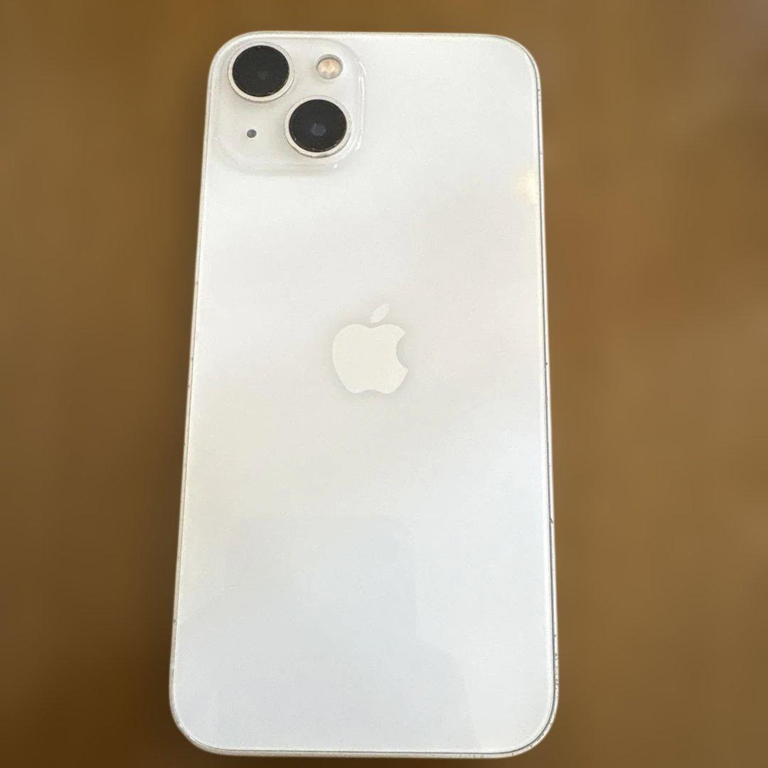 iPhone13 128GB スターライトSiMフリーバッテリー90％ - メルカリ