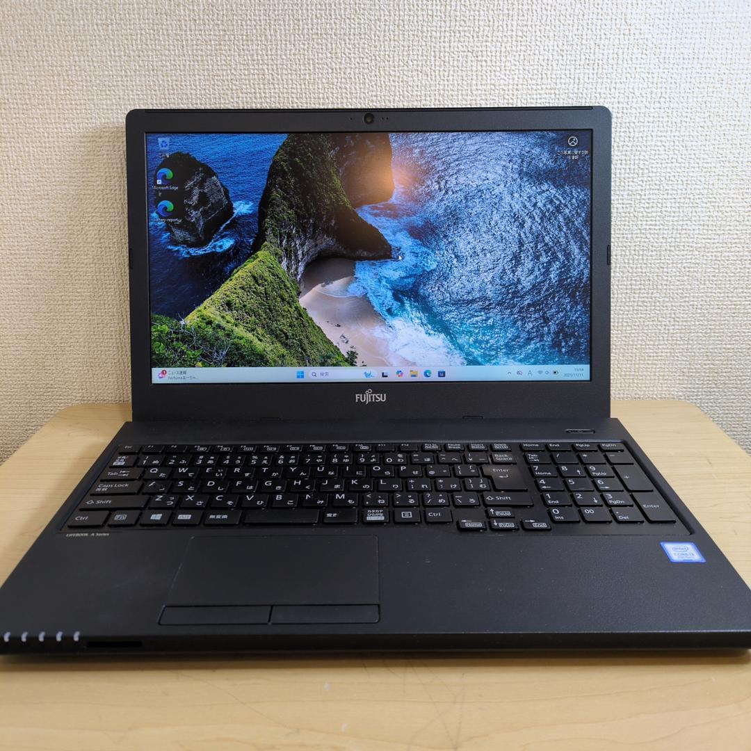 富士通【SSD256GB】【Core i3】【メモリ16GB】M625 Fujitsu ノートPC