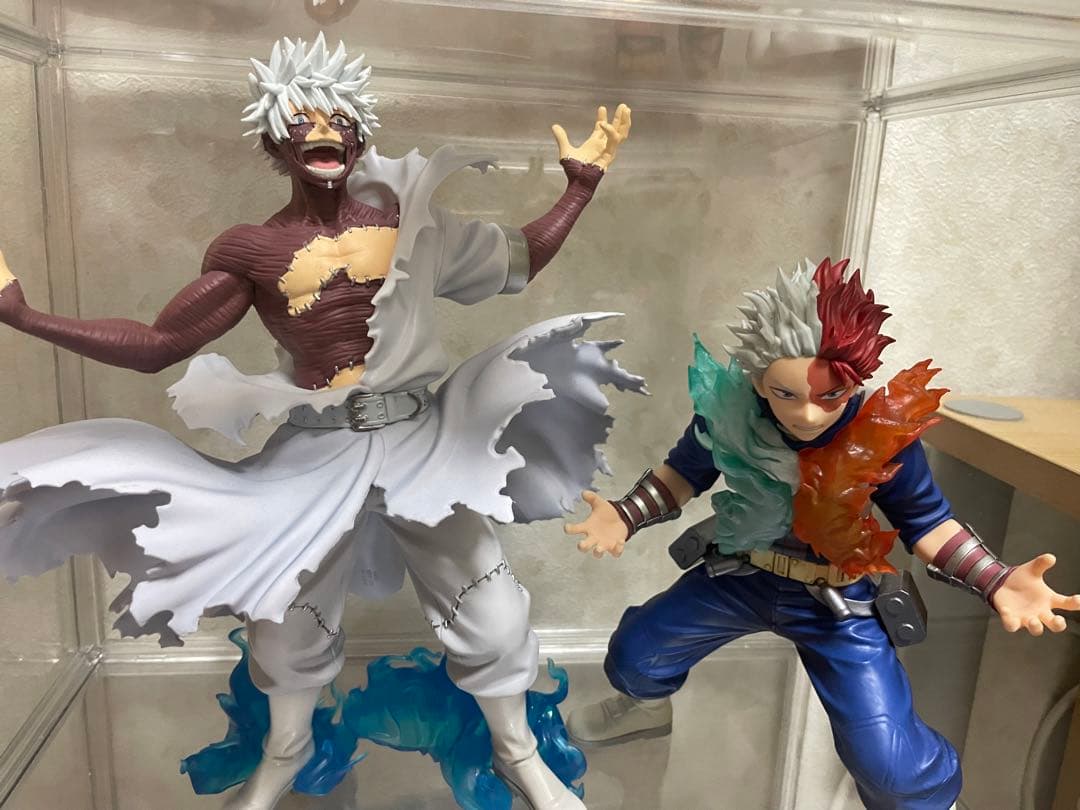 ヒロアカ一番くじ荼毘&轟フィギア