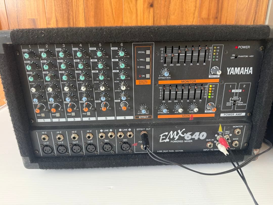 YAMAHA パワードミキサー EMX640 (a14)