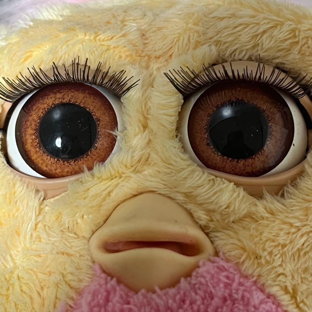 ファービー2　ベイビー イエロー　茶目　furby furby2 　No.12
