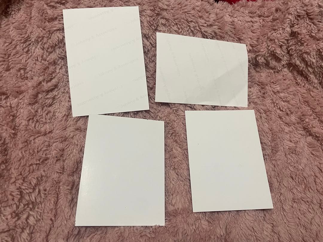 アイドルグループ写真カードセット