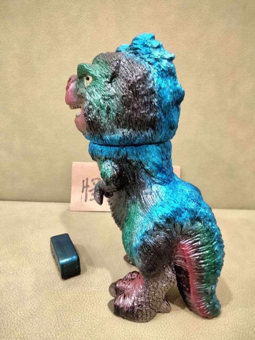 ソフビ monstock 珍説恐竜 ティラゴン izumonster 安楽安作 - メルカリ