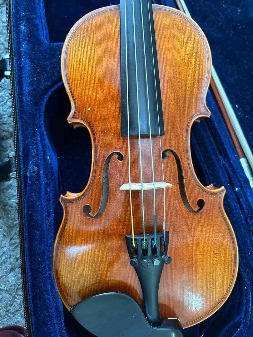 専用クラウスへフラー　分数1/2バイオリン弓付