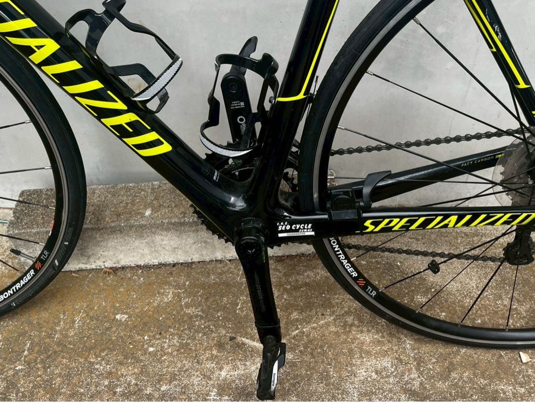 シャー芯 Specialized Tarmac ロードバイク ブラック/イエロー