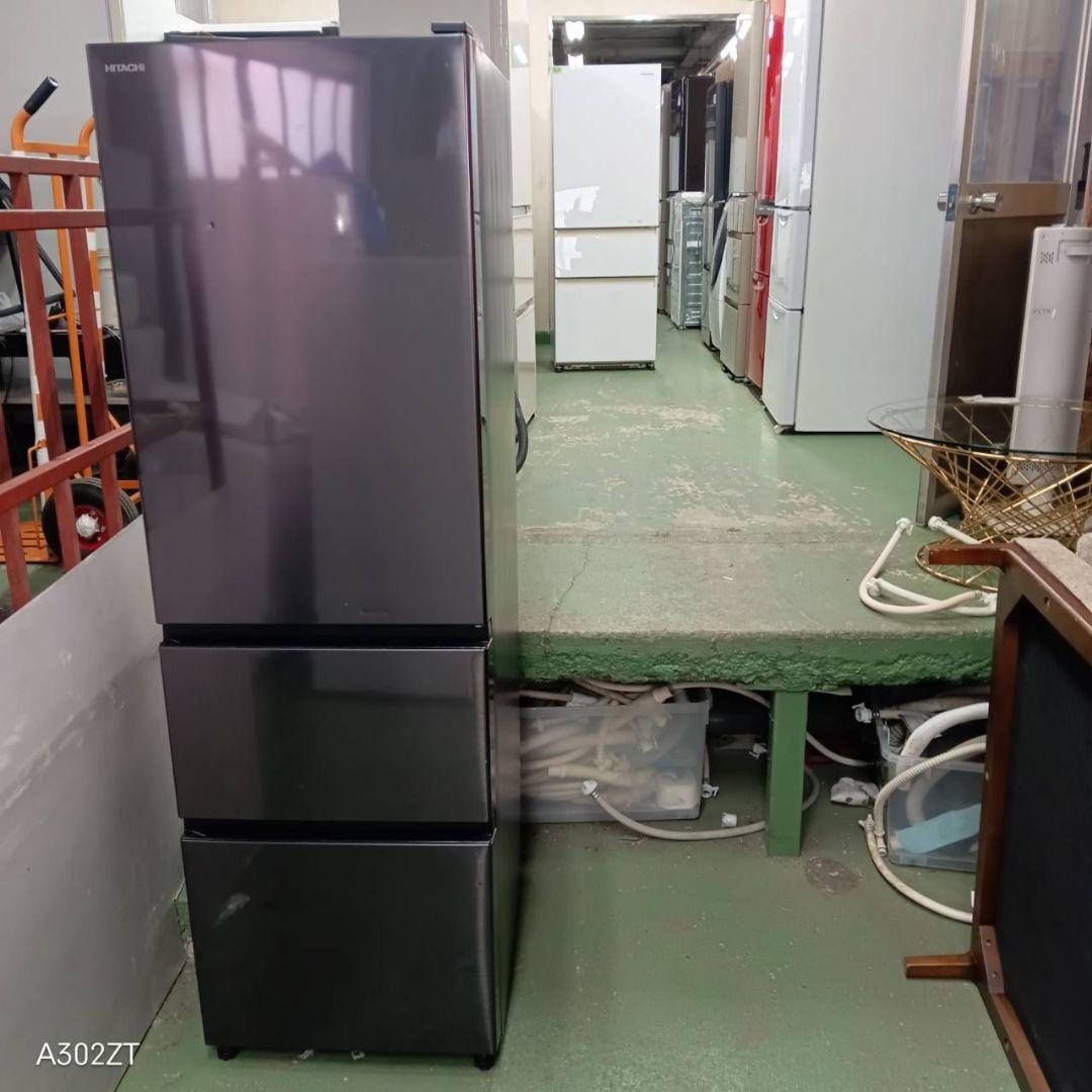 462 送料設置無料 日立 自動製氷機能付き大型冷蔵庫 315L 洗濯機在庫あり