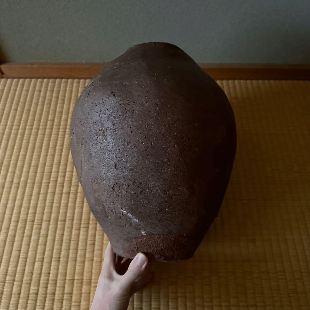 古常滑 壺 大壺 桃山時代 自然釉 古美術 骨董 古信楽 古丹波