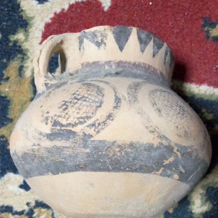 中国陶磁器　彩飾土器　発掘品 中国 アジア 土器 発掘品 古美術 骨董品 中国 アジア 土器 発掘品 古美術