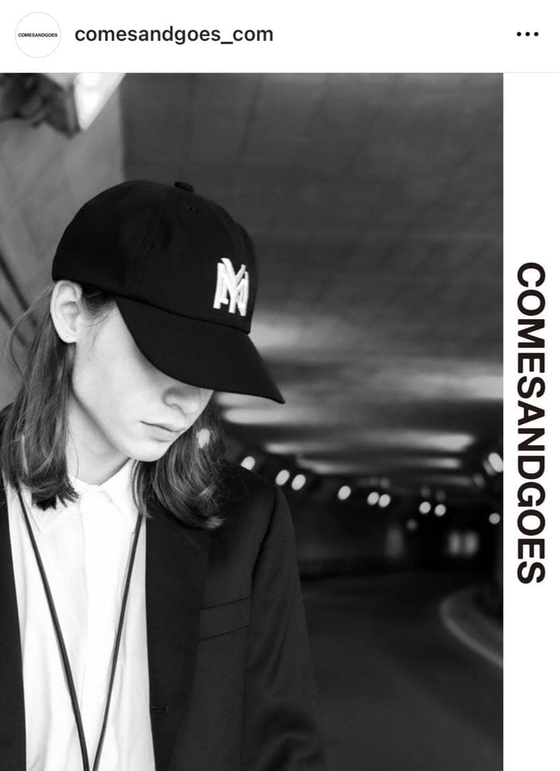 試着程度 COMESANDGOES × COOPERSTOWN BALL CAP