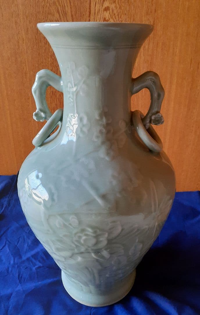 1882 香蘭社瑠璃鶴亀湯呑蓋付5客金彩未使用