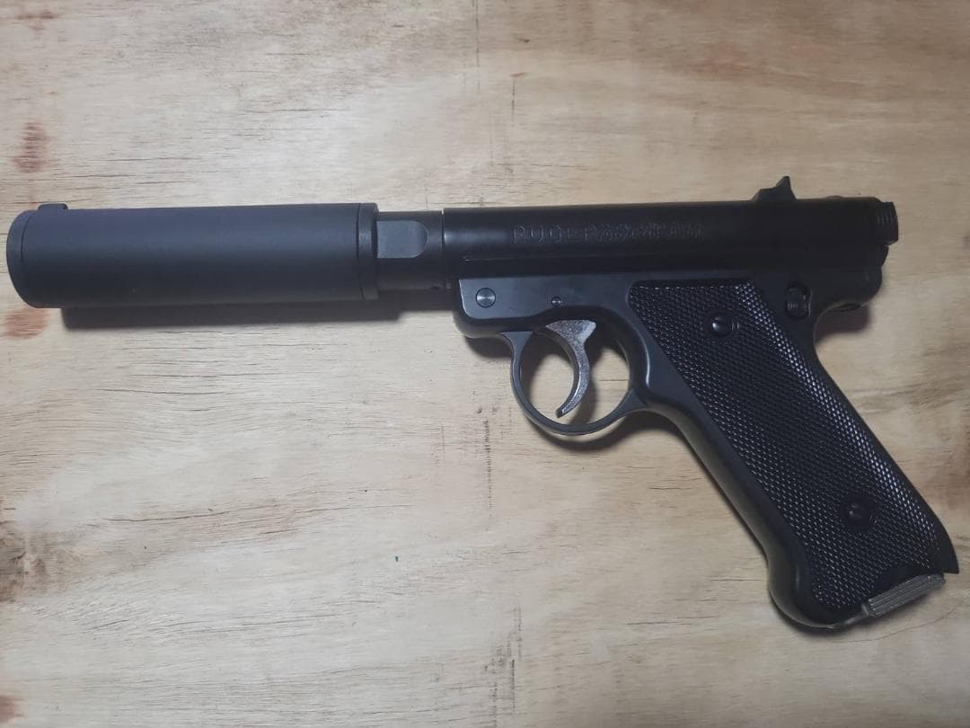 映画 暗殺者 仕様 ルガー Mk1カスタムサプレッサースタームルガーサイレンサー