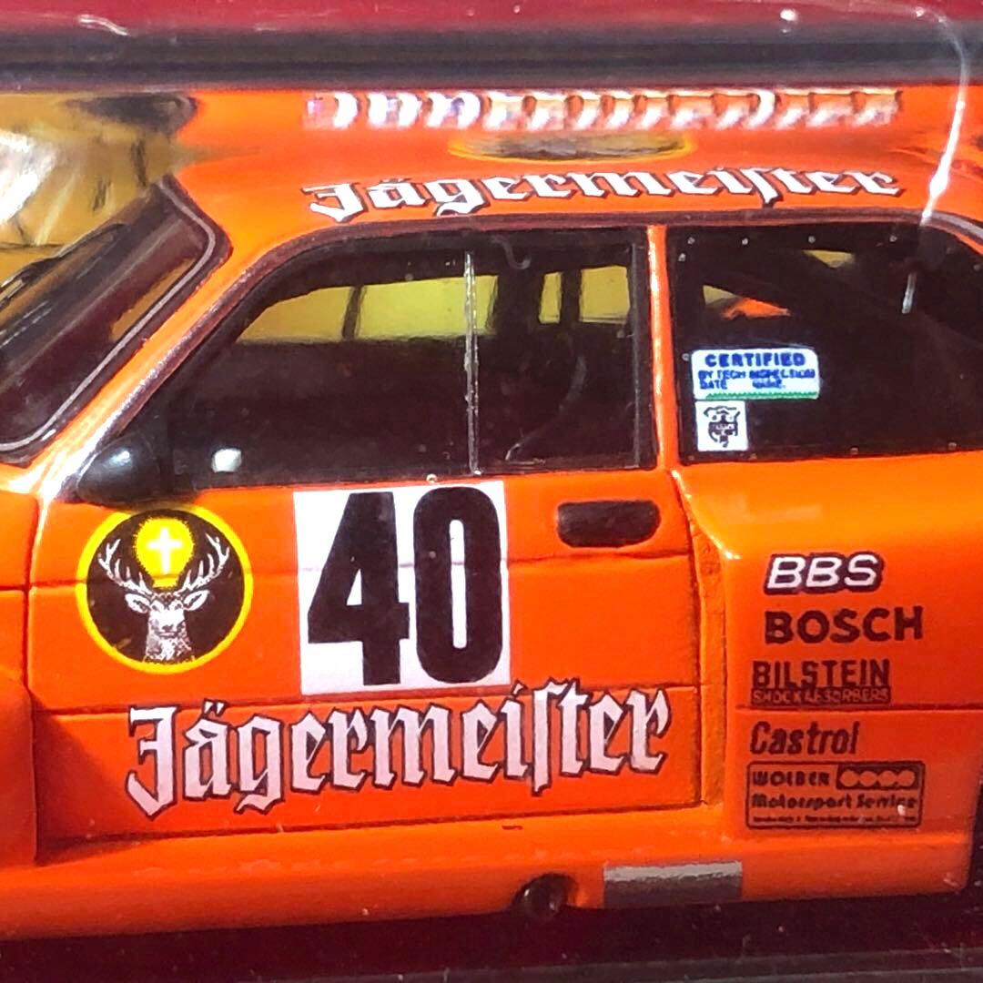 【新品・入手困難】スパークBMW320 Gr.5 イェーガー・マイスター1/43