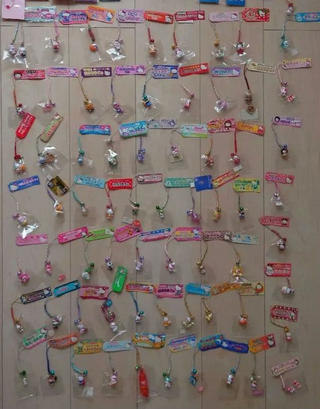 Hello Kittyご当地キティ 根付けストラップ まとめ売り