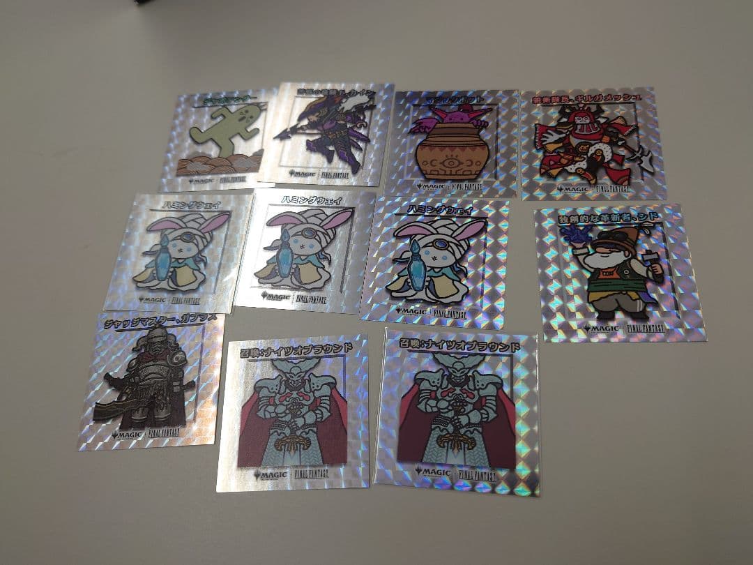 FF チビキャラシールセット まとめ FF ちびキャラシール フルコンプ