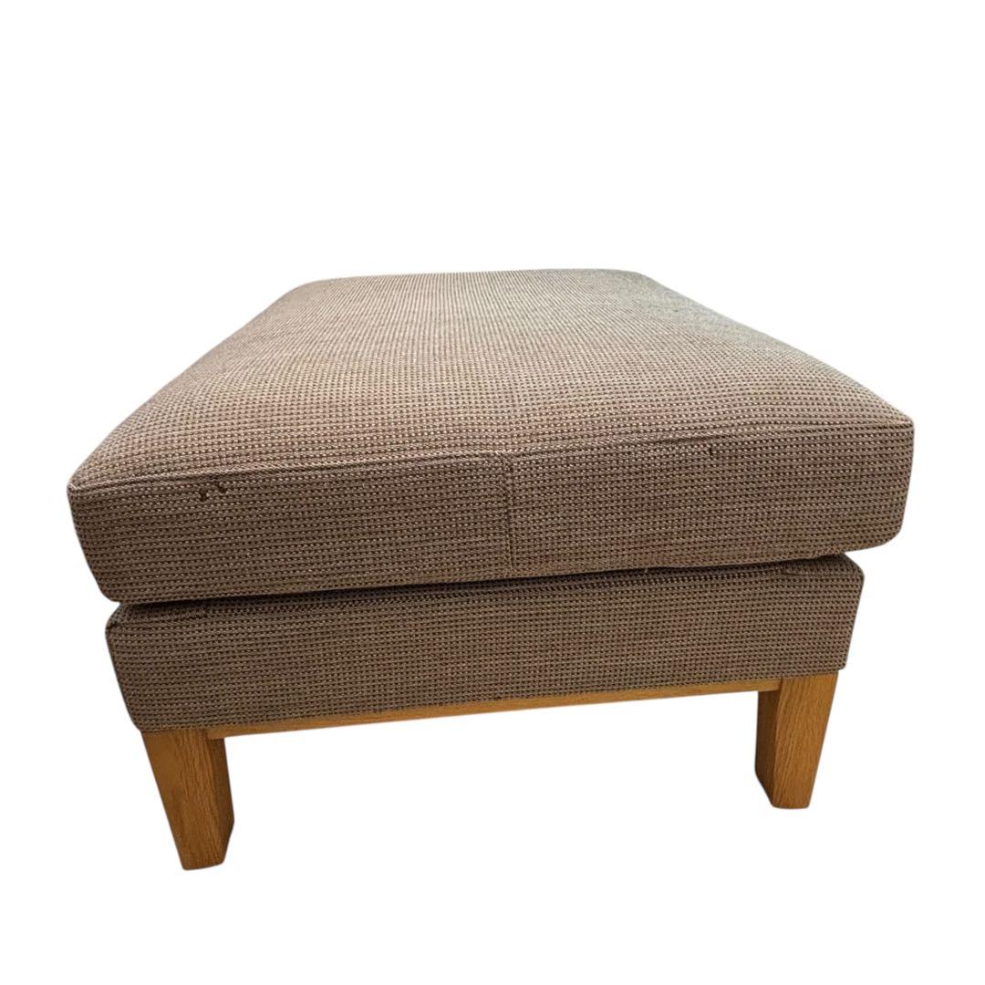 カリモク ソファ　 平織布張 スツール　オットマン