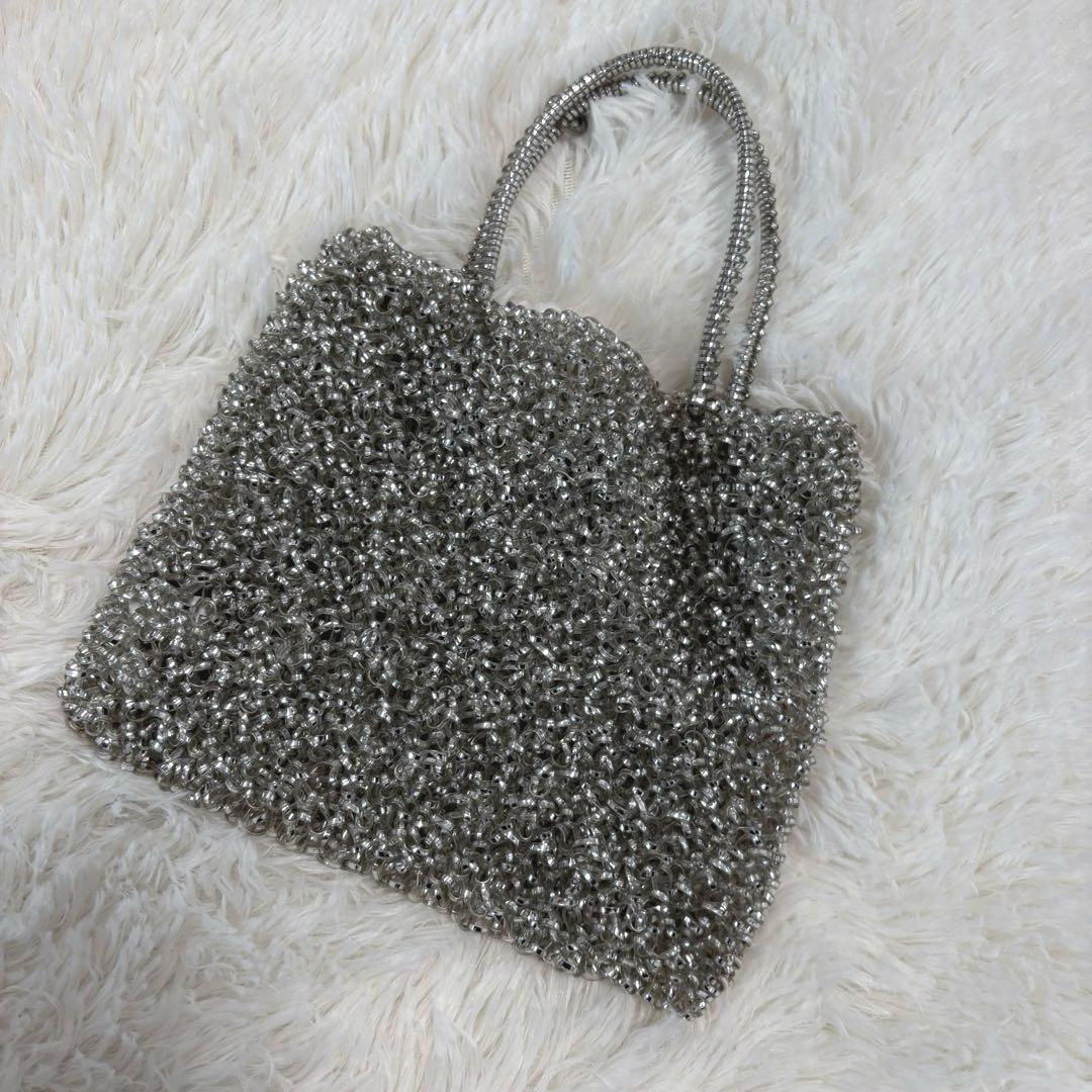 アンテプリマ✨ワイヤーバッグ ミニアトゥーラシルバー ミニ スクエア