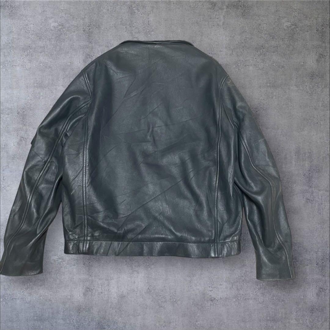 フランス空軍 pilot Leather Jacket ECLAIR zip - メルカリ