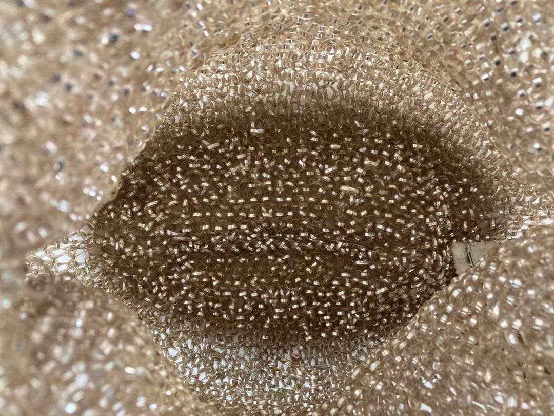 【美品】アンテプリマゴールド ビーズ ワイヤーバック★チャーム付き