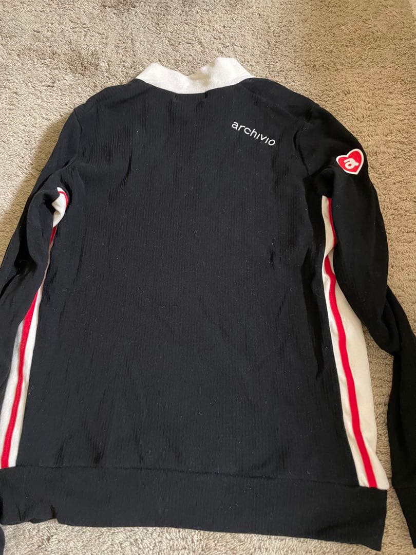 アルチビオ　◆　コットン混長袖リブハイネックプルオーバー