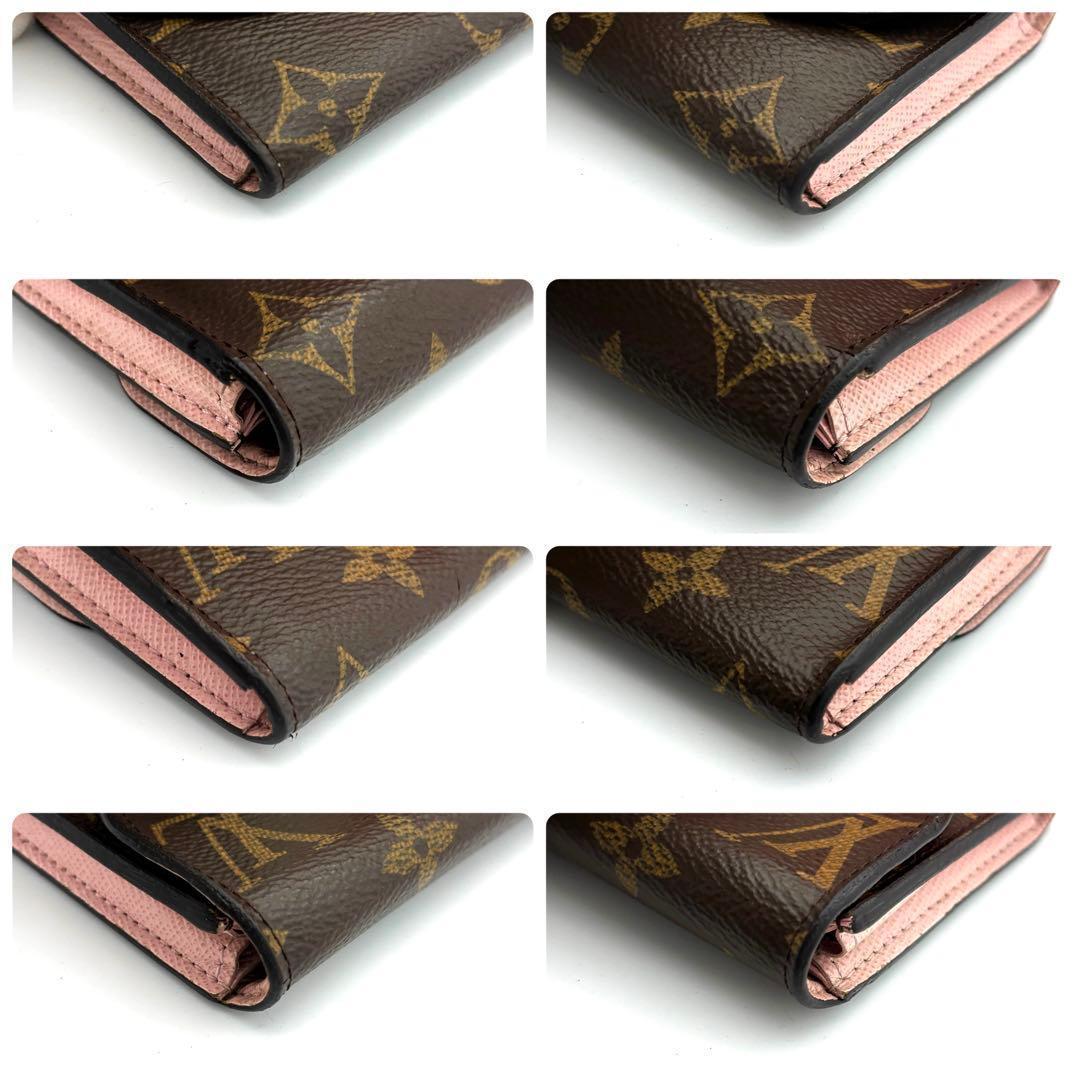 ☆美品☆ルイヴィトン ケース 財布 モノグラム ポルトモネロザリ ローズ