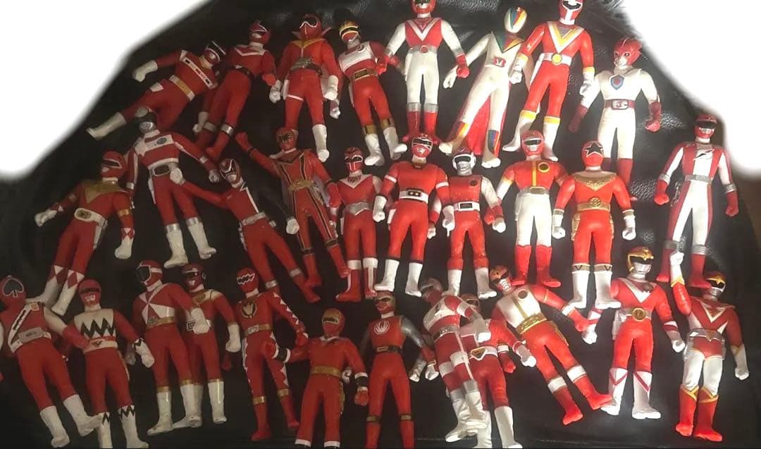 戦隊モノ 昭和 ソフビフィギュア セット売り 希少商品