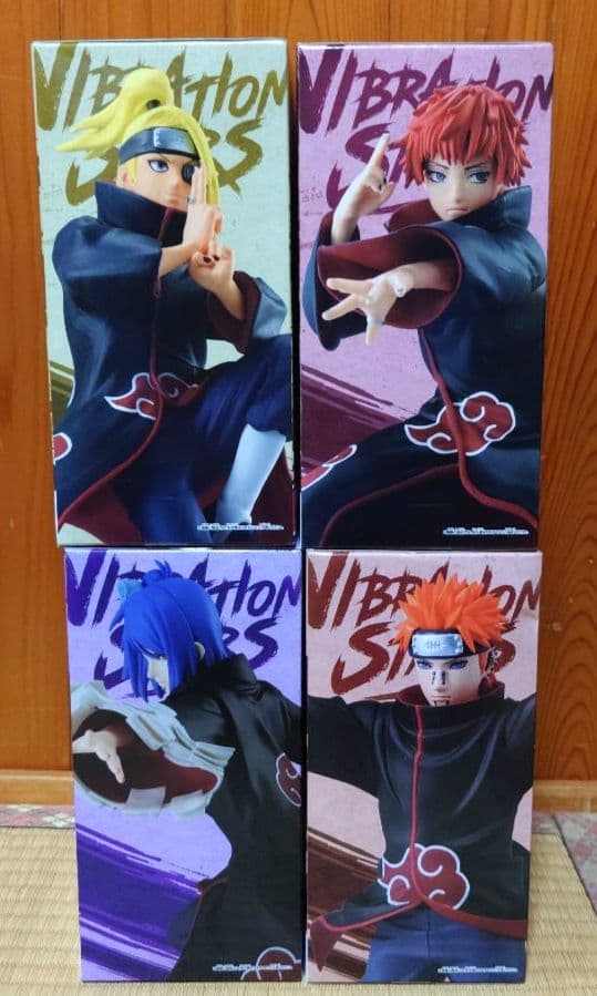 ゆいゆま　NARUTO　Vibration Stars 4体セット
