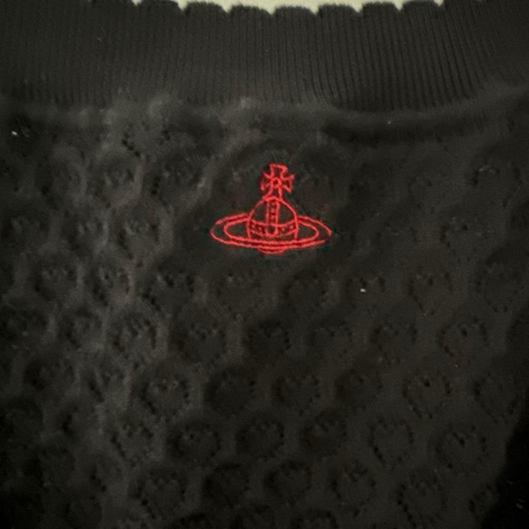 Vivienne Westwood ハートパターンニットキャミソール