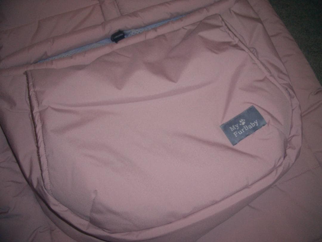 3万3, myfurbaby 犬用ペットキャリーダウンベストピンク S