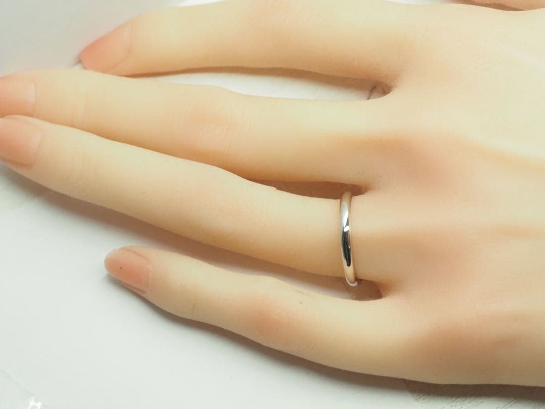 Cartier☆カルティエ　Pt950 クラッシックバンドリング 14号