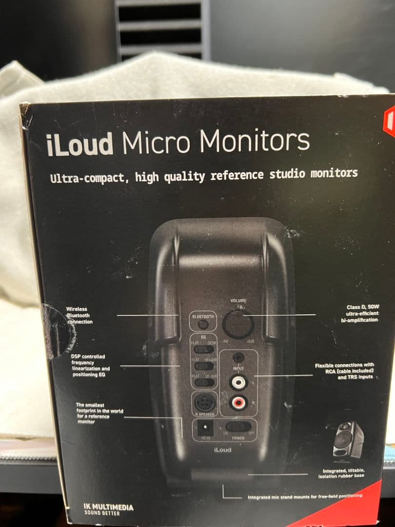 配信機器・PA機器・レコーディング機器 IK Multimedia iLoud Micro Monitor