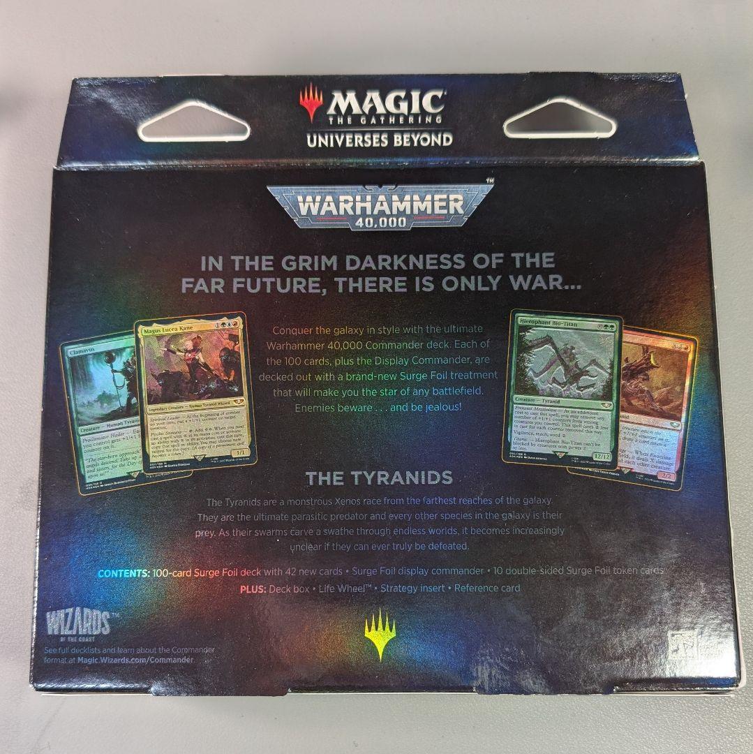未開封】統率者デッキ:ウォーハンマー40,000 ティラニッドの大群