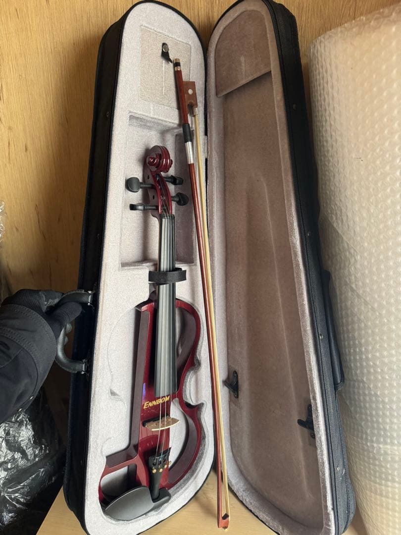 a*l様 Ennbom エレクトリックビオラ 赤色 ケース付き