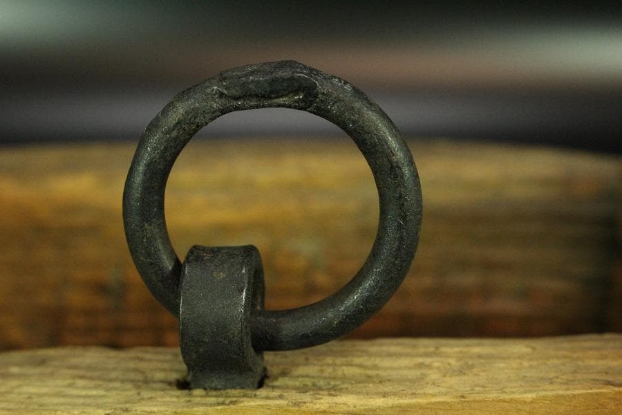 茶道具 古民具 舟板 吊瓶 花器(K-YB310)