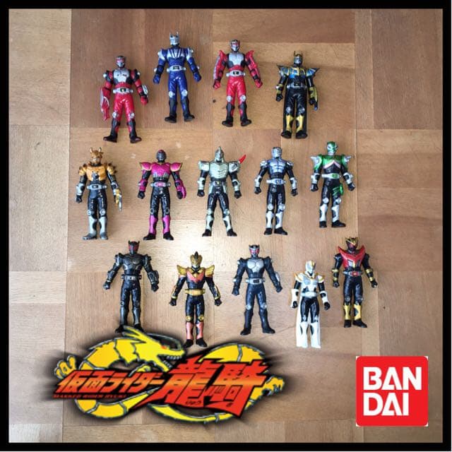 仮面ライダー龍騎 食玩ソフビ 14体セット』 - メルカリ