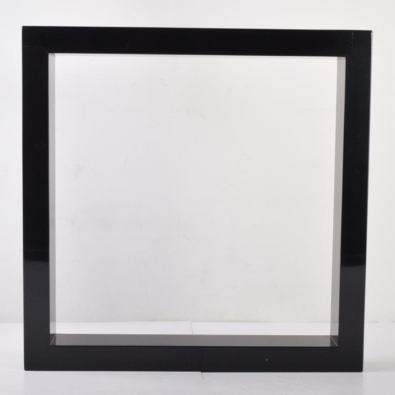 茶道具　塗師　道場宗廣作　青貝松葉蒔絵　炉縁　共箱　C　7052A