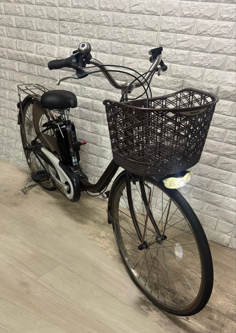 ✨美品⭐️新品サドル✨室内保管✨パナソニックビビ✨電動自転車✨