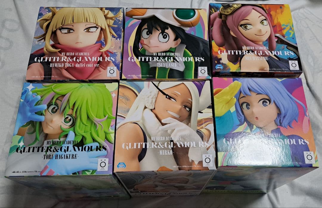 僕のヒーローアカデミア GLITTER&GLAMOROUS フィギュア 計6体 - メルカリ