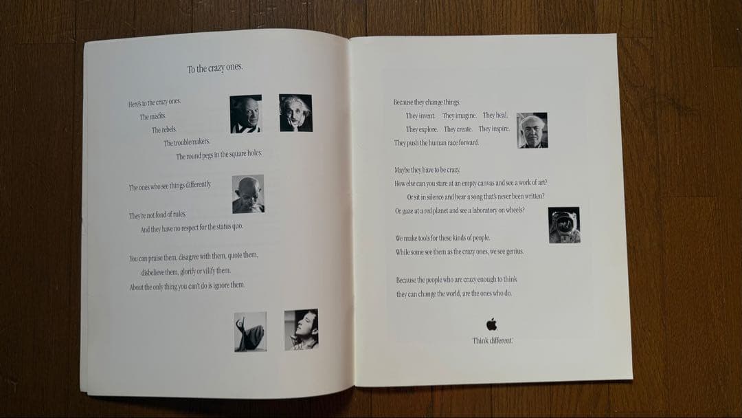 Apple 1998 TheYear of Thinking Different - メルカリ