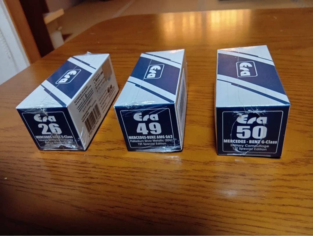 【3台セット】Era CAR エラカー　メルセデス　ベンツ　1/64